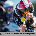 Vuelta shortens time trial stage amid safety concerns