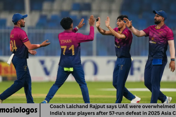 Coach Lalchand Rajput says UAE were overwhelmed by India’s star players after 57-run defeat in 2025 Asia Cup